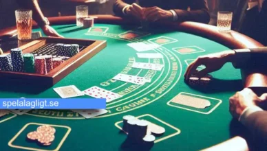 Introduktion till vanliga casinospel, spelstrategier, vinstchanser på casino och casinots matematiska fördel - spelalagligt.se